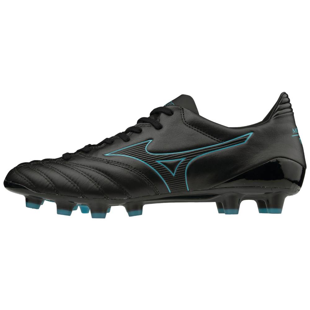 Mens Mizuno Morelia Neo KL II Soccer Cleats Black/Blue Turquoise Philippines (VRIZJG125)